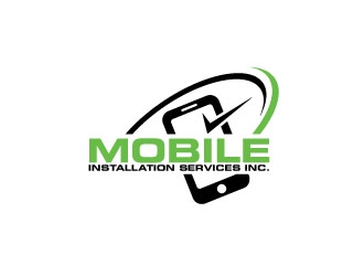 Mobile Installation Services Inc. logo design by Gaze