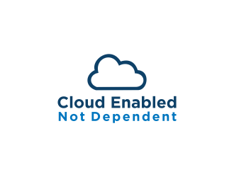 Cloud Enabled Not Dependent  logo design by kaylee