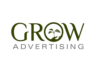 Grow Advertising logo design by kunejo