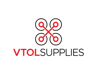 VTOL Supplies logo design by lexipej