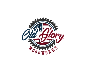 Old Glory Woodworks logo design by samuraiXcreations