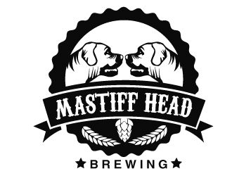 Mastiff Head Brewing logo design by PMG