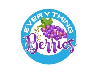 Everything Berries logo design by ruthracam