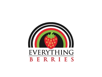 Everything Berries logo design by samuraiXcreations