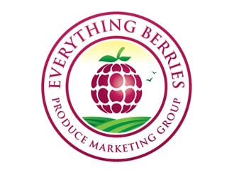 Everything Berries logo design by shere