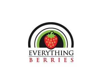 Everything Berries logo design by samuraiXcreations