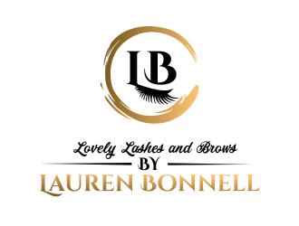 Lovely Lashes and Brows by Lauren Bonnell logo design by JessicaLopes