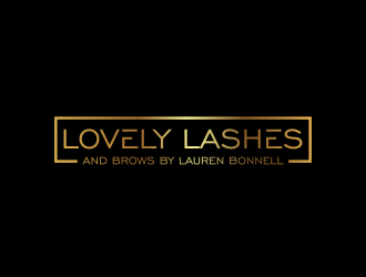 Lovely Lashes and Brows by Lauren Bonnell logo design by imagine