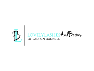 Lovely Lashes and Brows by Lauren Bonnell logo design by torresace