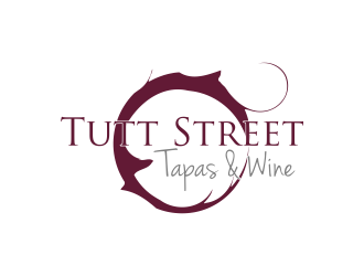 tutt street tapas & wine logo design by ROSHTEIN
