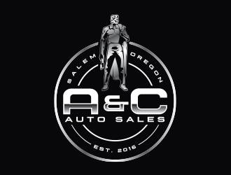 A&C Auto Sales logo design by Eliben