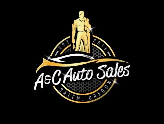 A&C Auto Sales logo design by sanworks