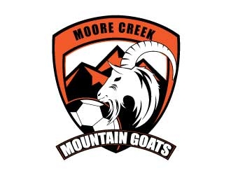 Moore Creek Mountain Goats logo design by REDCROW