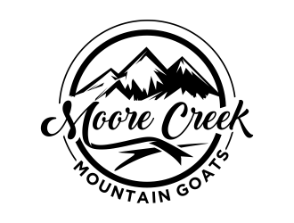 Moore Creek Mountain Goats logo design by imagine