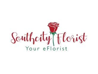 Southcity Florist logo design by duahari
