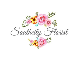 Southcity Florist logo design by uttam
