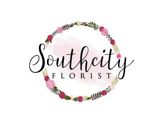 Southcity Florist logo design by Art_Chaza