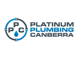 Platinum Plumbing Canberra logo design by abss