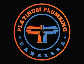 Platinum Plumbing Canberra logo design by Suvendu