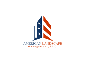 American Landscape Management, LLC.  logo design by logitec