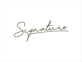 Signature.Photos logo design by Nadhira