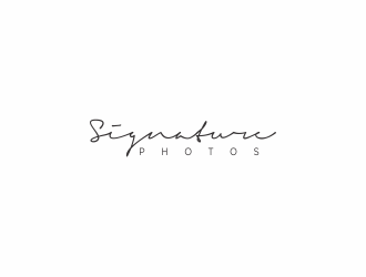 Signature.Photos logo design by hopee