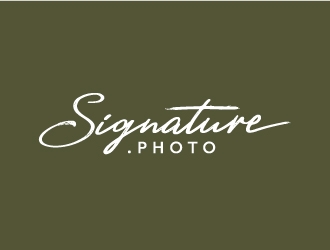Signature.Photos logo design by Kewin
