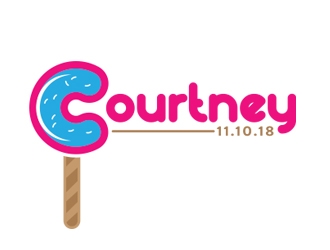 Courtneys Bat Mitzvah logo design by Eliben