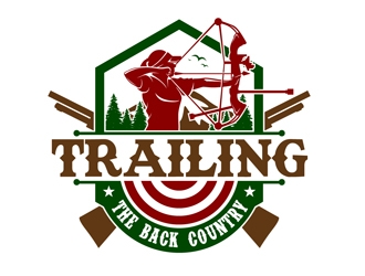 Trailing the back country logo design by DreamLogoDesign