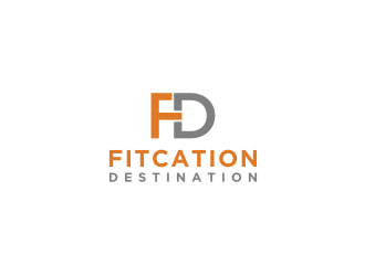 Fitcation Destination logo design by bricton