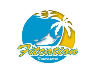 Fitcation Destination logo design by bougalla005