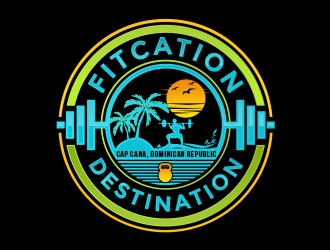 Fitcation Destination logo design by Benok