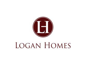 LOGAN HOMES logo design by Adisna