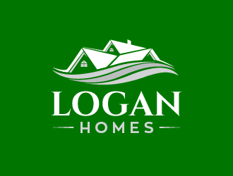 LOGAN HOMES logo design by PRN123