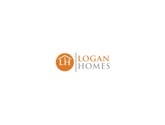 LOGAN HOMES logo design by bricton
