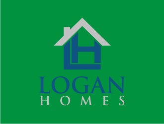 LOGAN HOMES logo design by iltizam