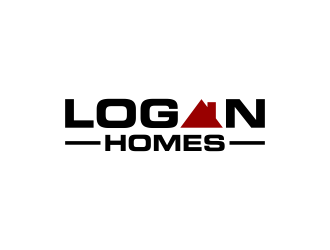 LOGAN HOMES logo design by Kruger