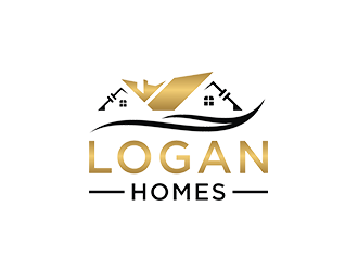 LOGAN HOMES logo design by checx
