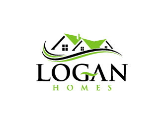 LOGAN HOMES logo design by torresace