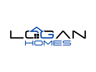 LOGAN HOMES logo design by ingepro