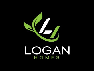 LOGAN HOMES logo design by sanworks