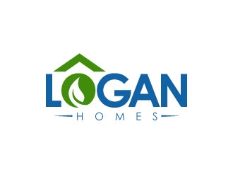 LOGAN HOMES logo design by sanworks