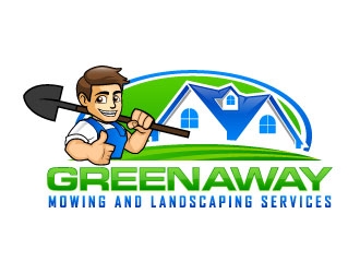 Greenaway - Mowing and Landscaping Services  logo design by daywalker