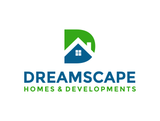 Dreamscape  Homes & Developments logo design by Girly
