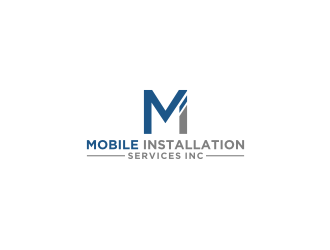 Mobile Installation Services Inc. logo design by bricton