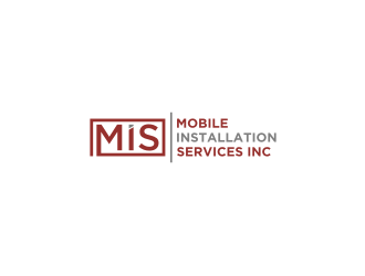 Mobile Installation Services Inc. logo design by bricton