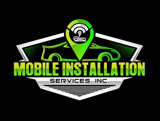 Mobile Installation Services Inc. logo design by DreamLogoDesign