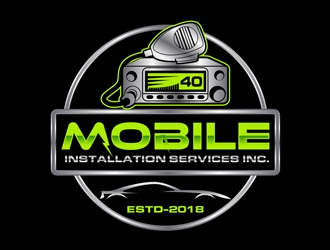 Mobile Installation Services Inc. logo design by DreamLogoDesign