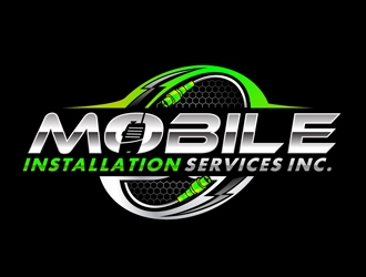 Mobile Installation Services Inc. logo design by DreamLogoDesign
