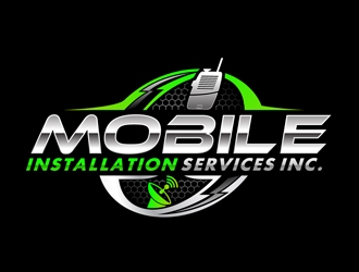 Mobile Installation Services Inc. logo design by DreamLogoDesign
